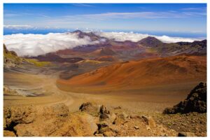 The Summit of Maui Haleakalā Volcano